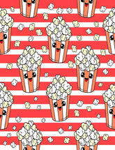 Custom Painted Cartoon Corn For Children Photography  Backdrop J-0359 Shopbackdrop